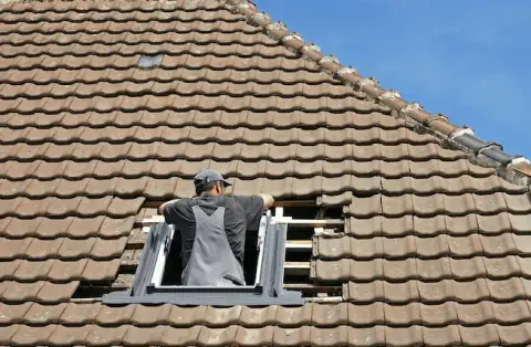 Pose de velux - Giat